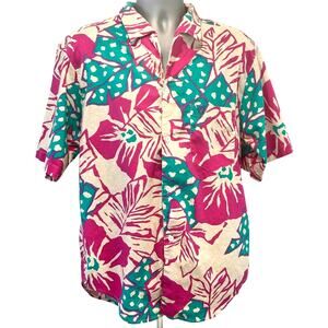 CATCHIT Men’s Vintage Hawaiian Shirt Size XL Very Good Condition
